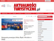 Tablet Screenshot of aktualnosciturystyczne.pl